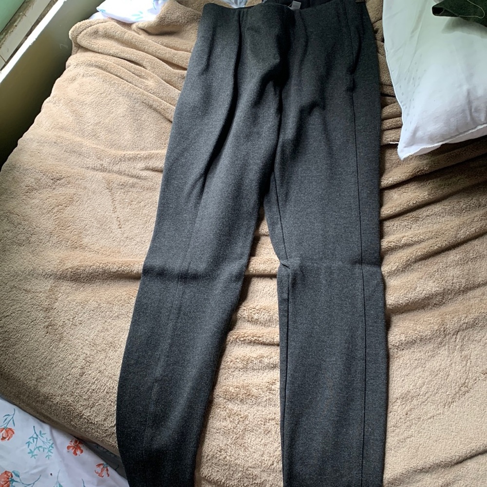 Grey stretchy slacks. Tahari brand size XS